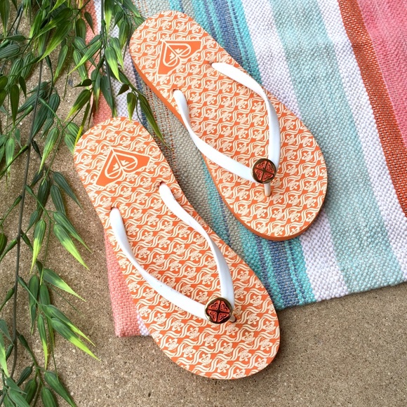 Roxy Printed Flip Flops